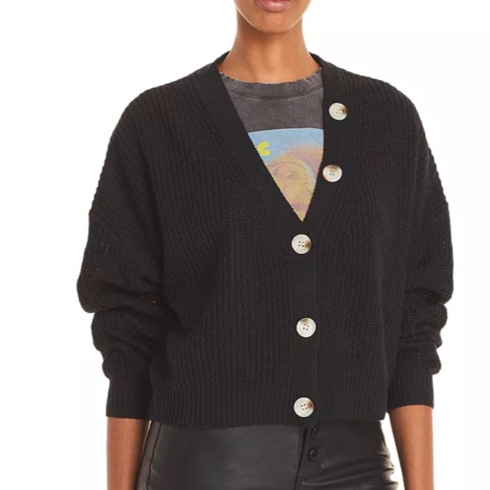 Line & Dot Scarlett Cropped Cardigan NWOT